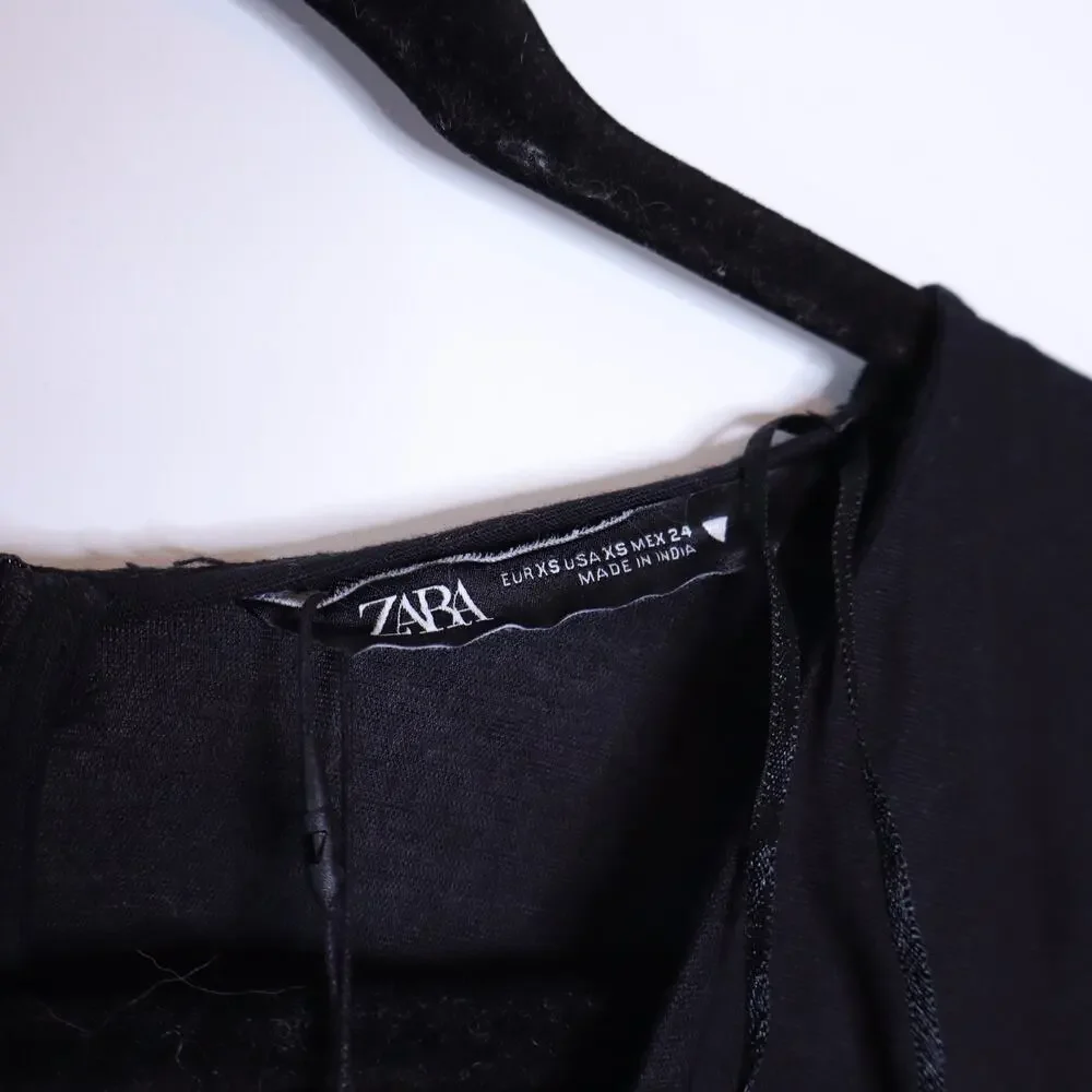 Zara embroidered linen
